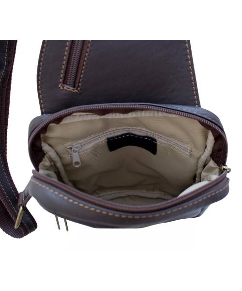 brusttasche herren leder