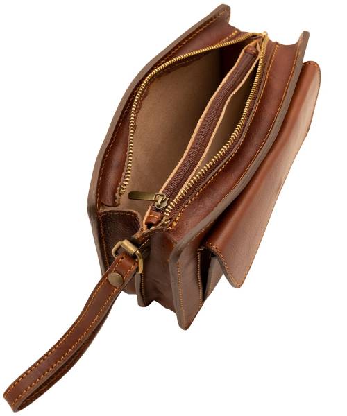 pochette dragonne homme cuir