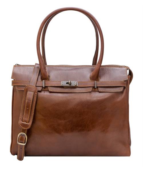 leather Briefcase Woman