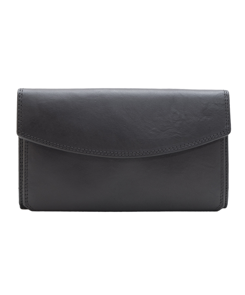 Womens large leather wallet