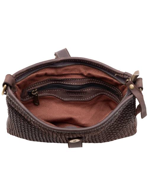 geflochtene ledertasche damen