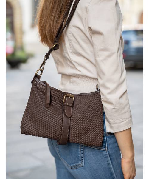 Leren Crossbody Tas Dames