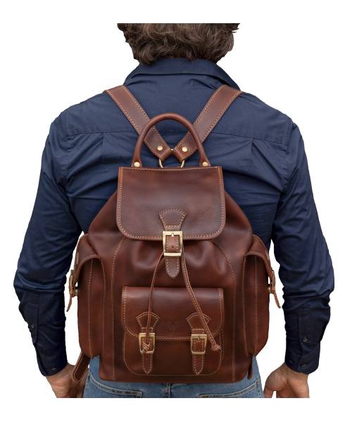 Leather Backpack "Modigliani"