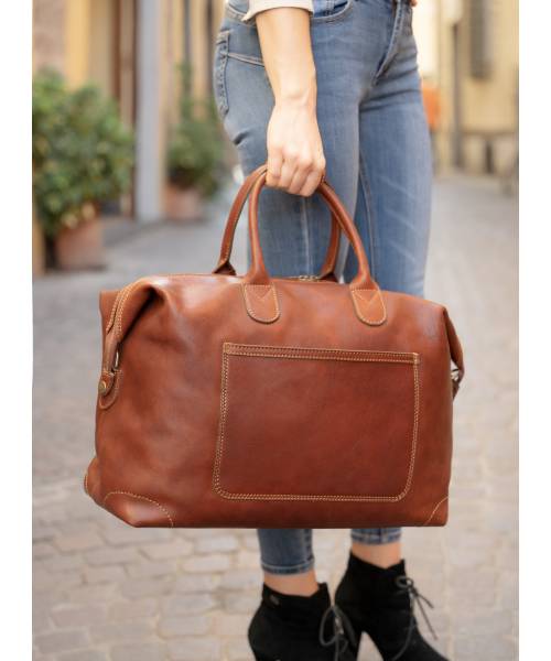 Leather Weekend Bag