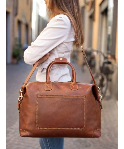 Leather Duffle Bag