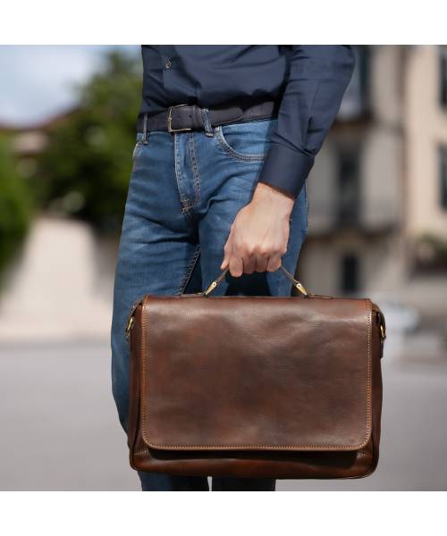 laptoptasche leder