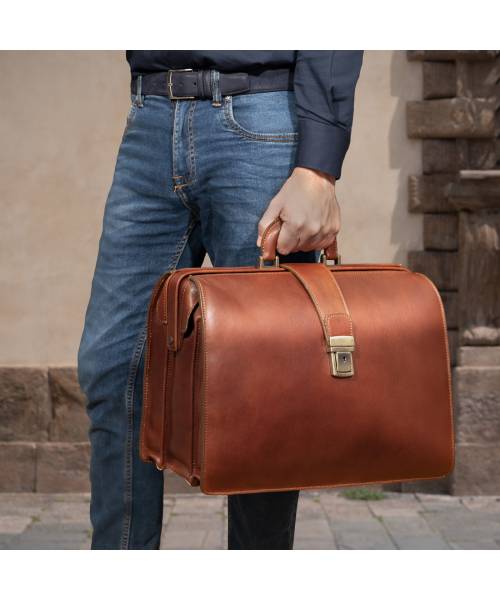 mens leather briefcase