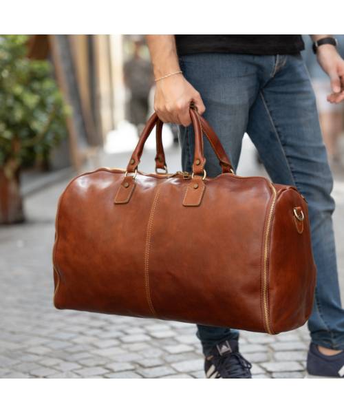 Leather Duffle Bag