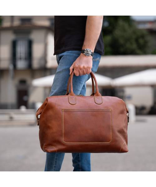 Leather Duffle Bag