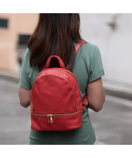 Leather Backpack