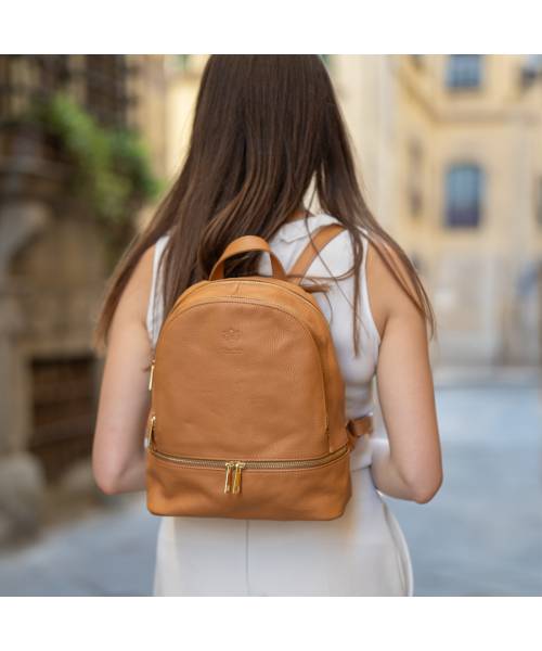 womens Leather Backpack