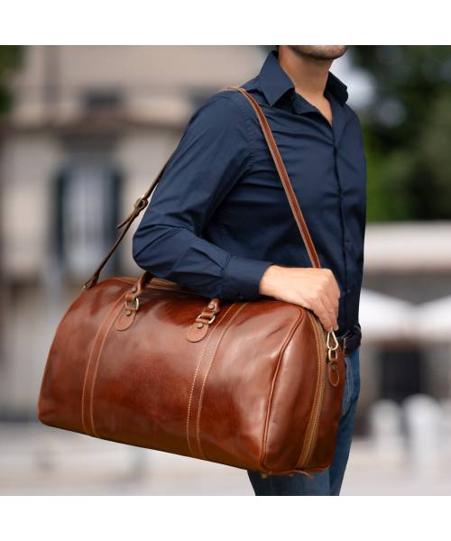 Leather Duffle Bag