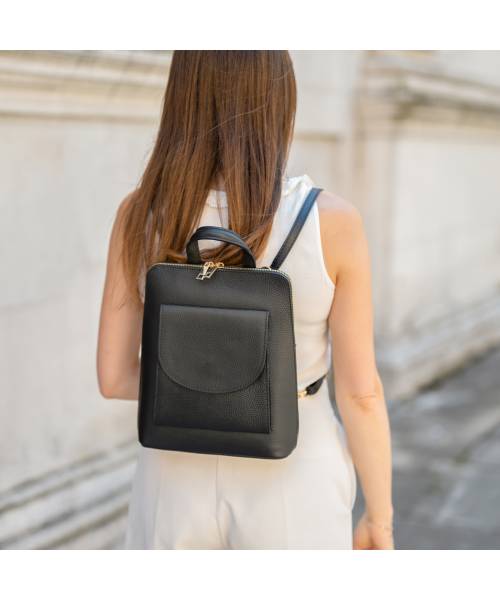 leather backpack purse convertible