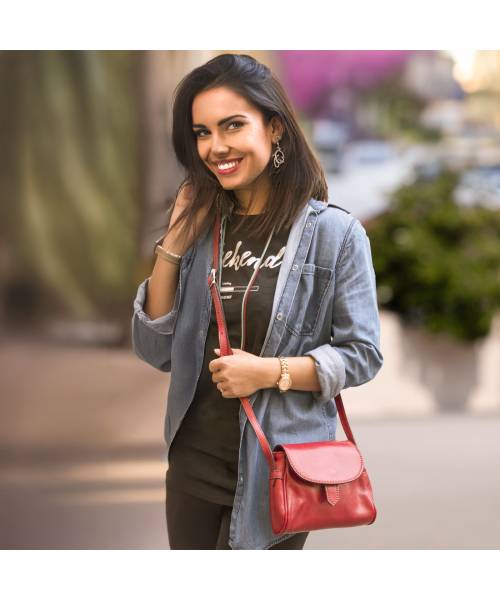 Bolso cuero mujer