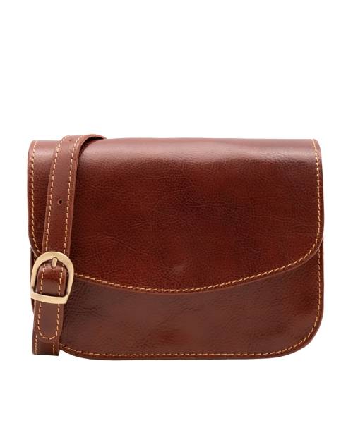 Leren crossbody tas dames