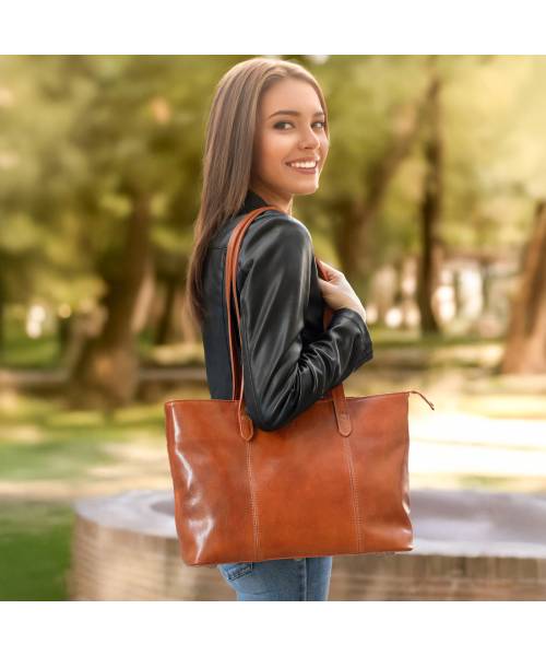 Womens Leather Tote