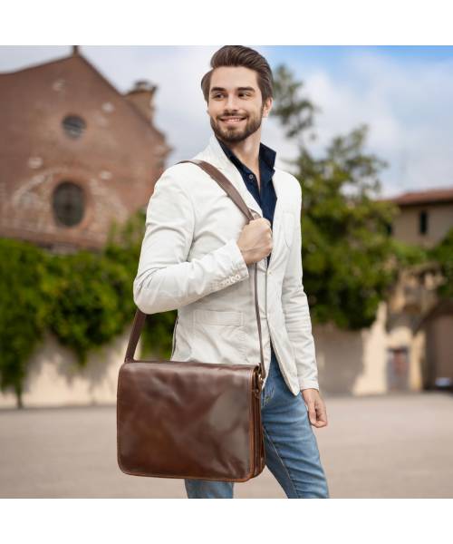 Leather Messenger