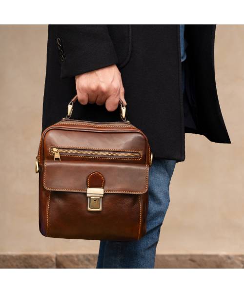 Leather Man Bag