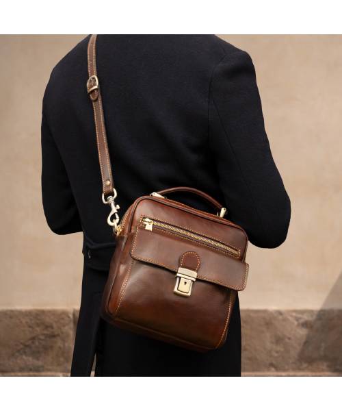 shoulder bag leather for men