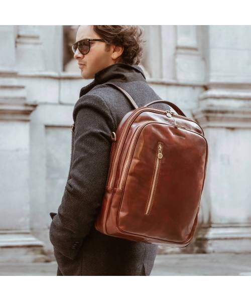 sac à dos homme cuir