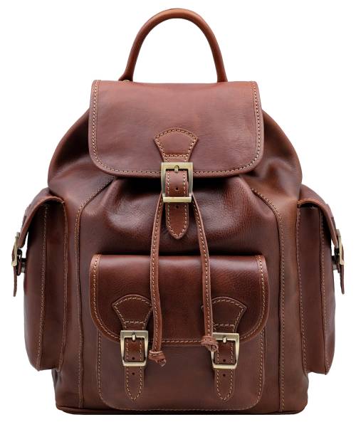 large Leather Backpack