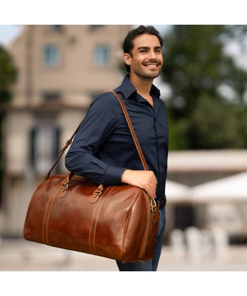 Leather Duffle Bag