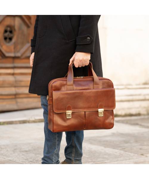 notebooktasche leder