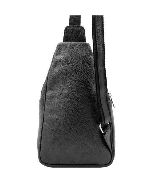 Leather cross chest bag for Men