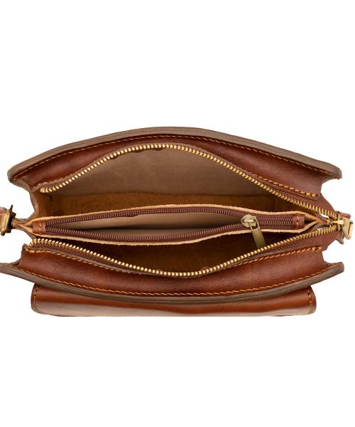 heren clutch leer