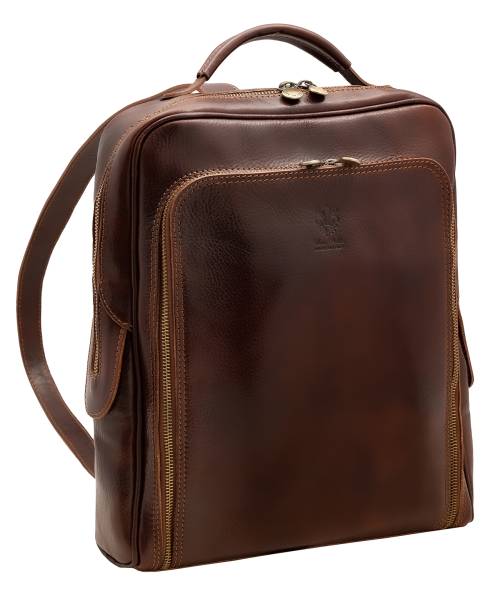 mens leather backpack