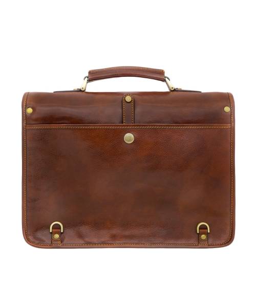 Leather Briefcase - Backpack "Arles"