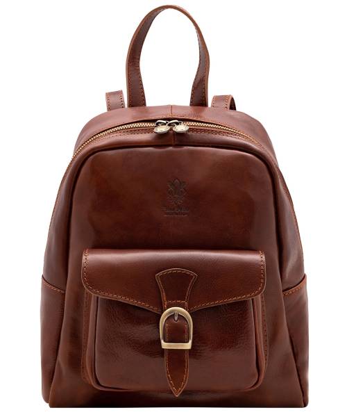 Women's leather Backpack